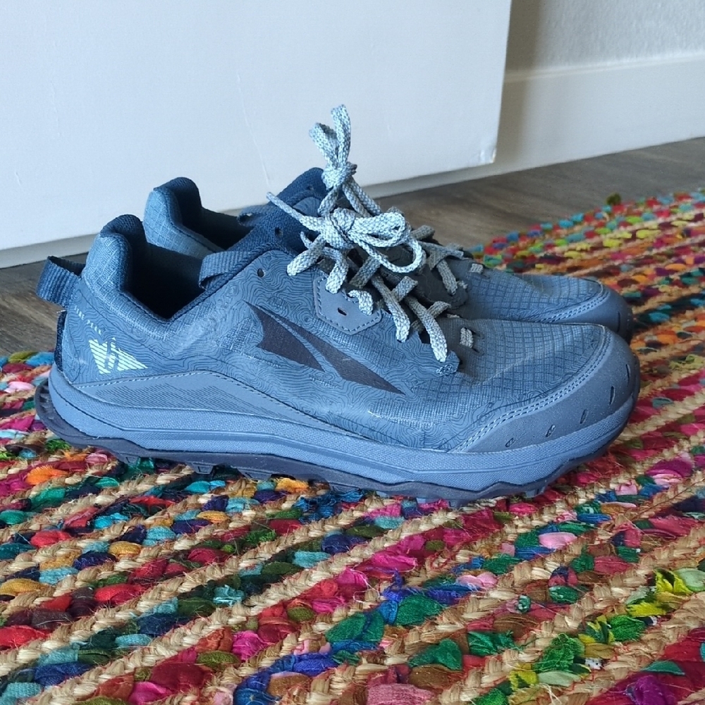 Altra Women's Lone Peak 4 Trail Running Shoes - Gray (Size 9)
